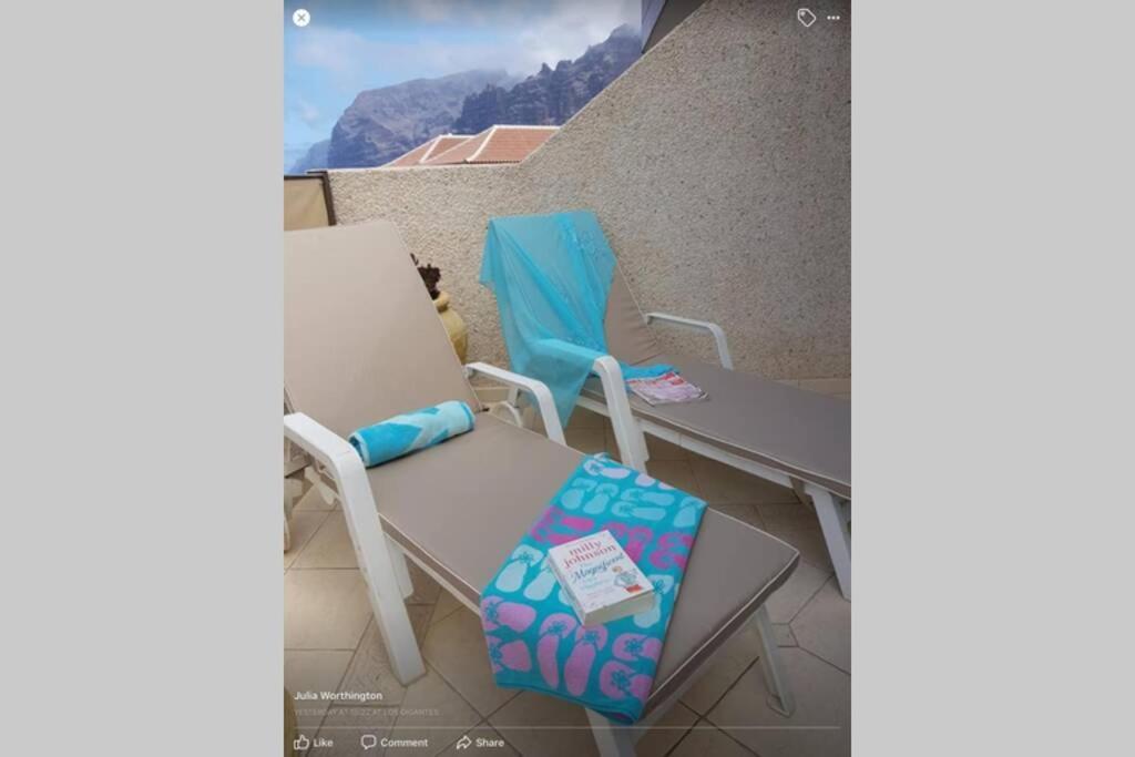 Casa Amber, Los Gigantes, Simply Stunning Apartment Acantilado de los Gigantes Екстериор снимка